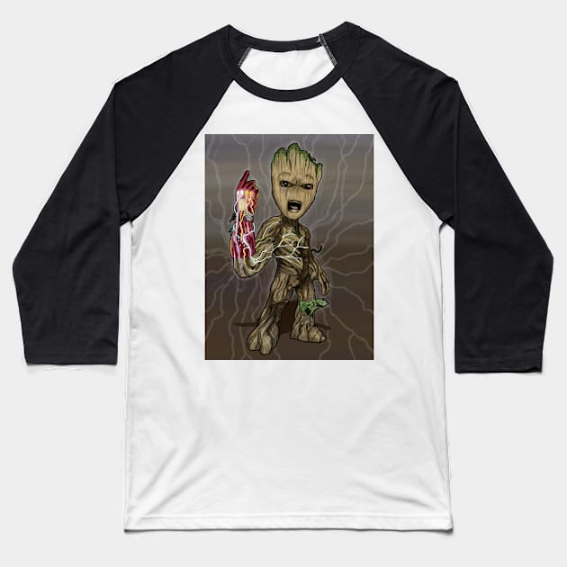 I....am....groot Baseball T-Shirt by Aine Creative Designs